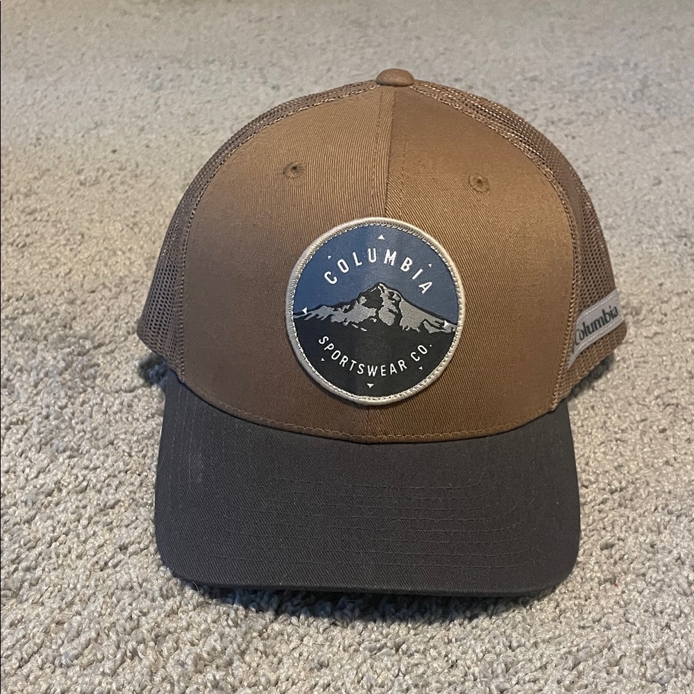 Columbia Two-Tone Brown Mesh Cap